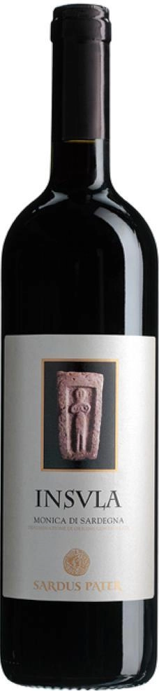 Вино Sardus Pater Insula Monica di Sardegna Сардус Патер Инсула Моника ди Сарденья 2016 750 мл