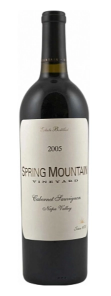 Вино Spring Mountain Vineyard Cabernet Sauvignon 2005 750 мм