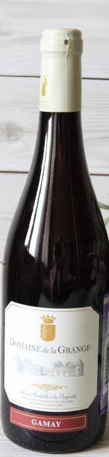 Вино  Domaine La Grange IGP Val de Loire Gamay   Домен Ля Гранж Вал де Лори Гаме 2016 750 мл