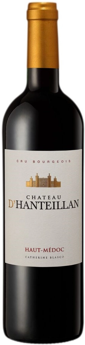 Вино Chateau d'Hanteillan Haut-Medoc Cru Bourgeois  2019  750 мл