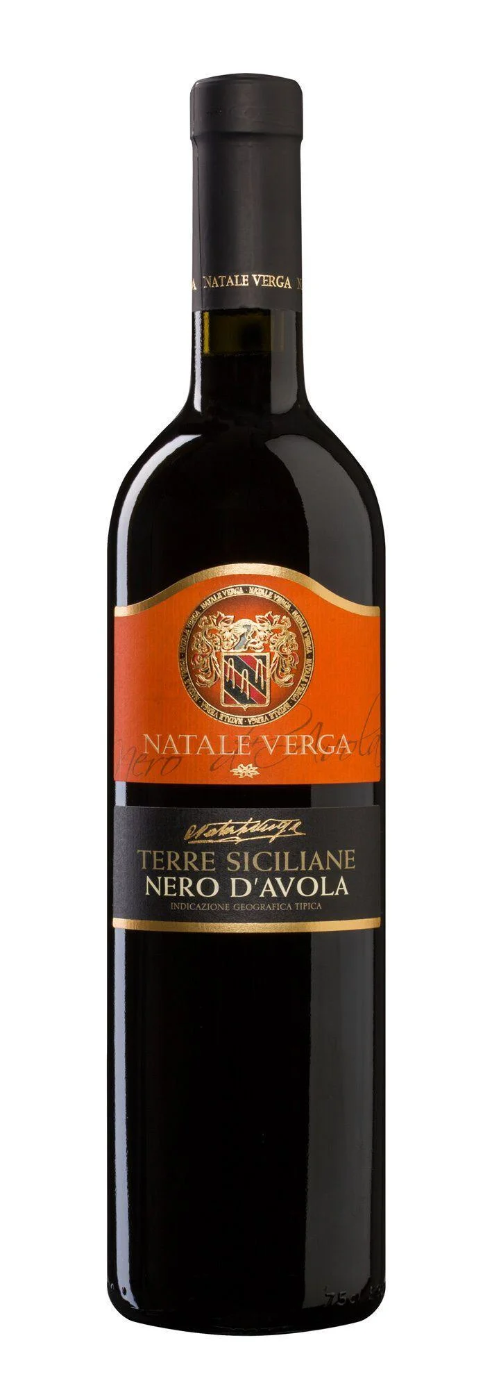 Вино Natale Verga Nero d'Avola Terre Siciliane, Натале Верга Д'авола Терре Сицилиане  750 мл