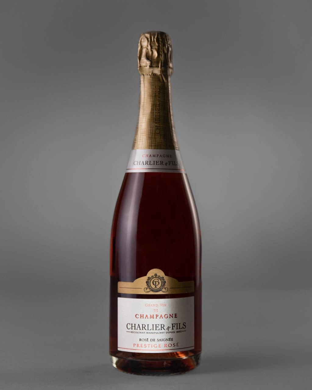 Шампанское  CHARLIER & FILS Rosé De Saignée Prestige Rosé Brut 2018 750 мл 12,0%