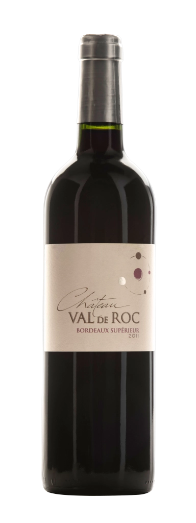 Вино Château Val de Roc. Bordeaux Supérieur     2012 750 мл