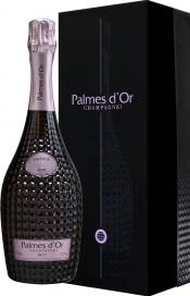 Вино Nicolas Feuillatte Palmes D'Or Brut Rose Пальм Д'Ор Брют Розе,в подарочной коробке 2005 750 мл