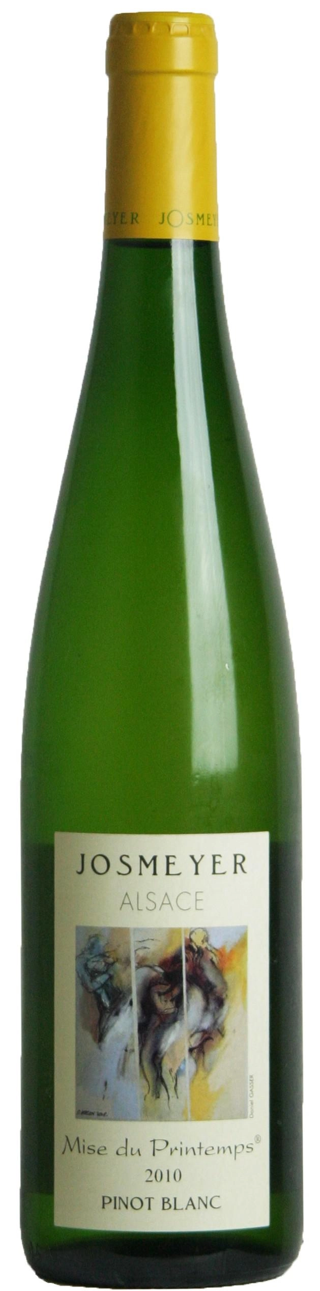 Вино Josmeyer Mise du Printemps Pinot Blan Alsace Жосмейер Миз дю Прантан Пино Блан Эльзас 2018 750 мл