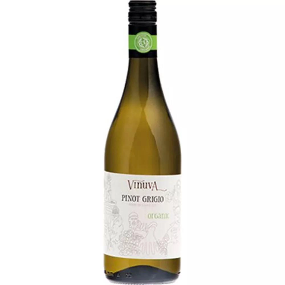 Вино Vinuva Pinot Grigio  Sicilia  Biologico Винува   Пино Гриджо  Биолоджико 2019 750 мл