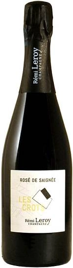 Шампанское Remi Leroy   Rose de Saignee Les Crots  2020  750 мл 12.5%