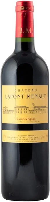 Вино Chateau Lafont Menaut  Rouge Pessac-Leognan AOC Шато Лафон Мено  Руж  2012 750 мл