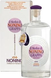Граппа  Il Merlot di Nonino Monovitigno gift box  100 мл