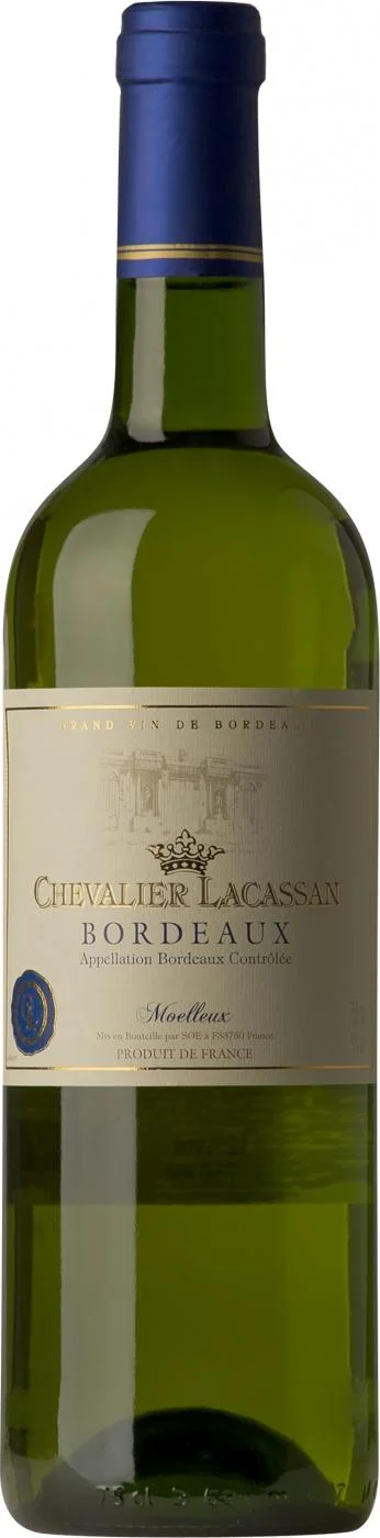 Вино  Chevalier Lacassan  Bordeaux Moelleux Semi-Sweet  Шевалье Лакассан  Бордо Муалле  2011 750 мл