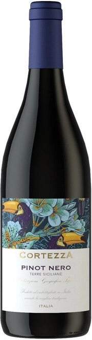 Вино Cortezza Pinot Nero  Terre Siciliane  2020  750 мл 13%