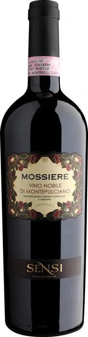 Вино Sensi  Mossiere Vino Nobile di Montepulciano Сенси  Моссиере Вино Нобиле ди Монтепульчано  750 мл