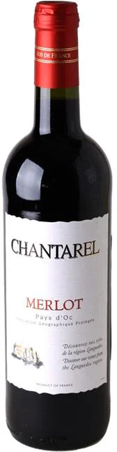 Вино  Chantarel Merlot Шантарель Мерло 2015 750 мл
