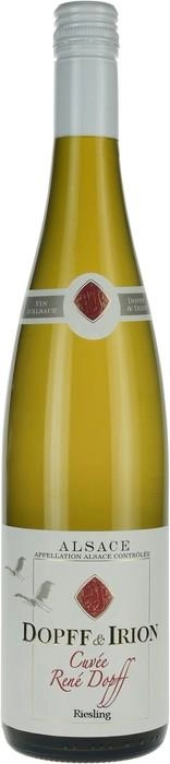 Вино Dopff & Irion Cuvee Rene Dopff Riesling Alsace AOC Допф & Ирион Кюве Рене Допфф  Рислинг  2021 750 мл