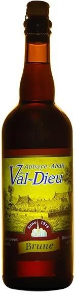 Пиво Val-Dieu  Brune Валь-Дье  Брюн стекло 750 мл