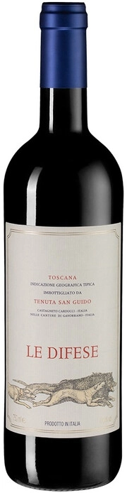 Вино Le Difese IGT Ле Дифезе 2022 750 мл