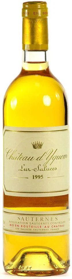 Вино Chateau d'Yquem, Sauternes AOC 1-er Grand Cru Superieu/Шато д'Икем, 1995, 0.75 л