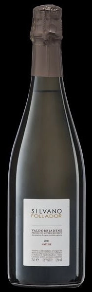 Вино игристое Silvano Follador Prosecco Valdobbiadene Superiore  Brut   Nature  2018 750мл