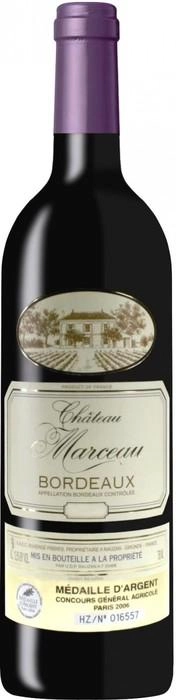 Вино Chateau Marceau Bordeaux AOC  750 мл