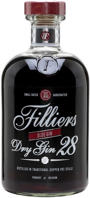 Джин Filliers  Dry Gin 28  Sloe Gin 500 мл