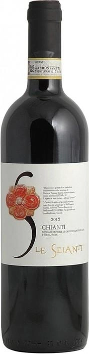Вино Vecchia Cantina di Montepulciano Le Seianti  Chianti DOCG Ле Сейянти Кьянти  2017 750 мл