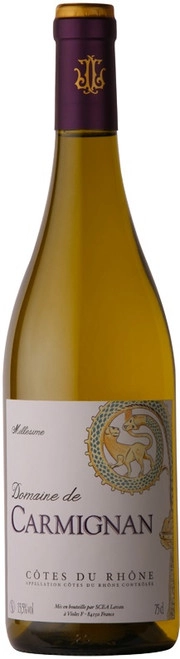 Вино Domaine de Carmignan  Cotes du Rhone AOC Blanc   2018 750 мл