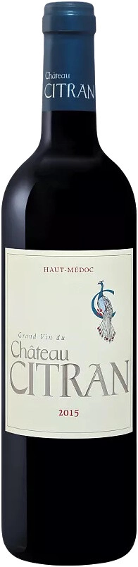 Вино Chateau Citran, Haut-Medoc Cru Bourgeois AOC 2015 750мл 13.5%