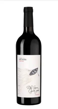 Вино Усадьба Мезыбь Два берега одной реки Резерв 2019  750 мл 