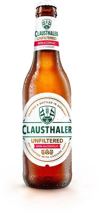 Пиво Clausthaler Unfiltered Non-Alcoholic Клаусталер нефильтр. безалк. стекло 330 мл