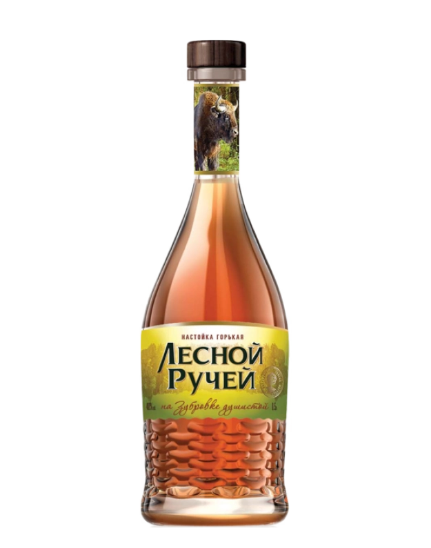 Настойка горькая Лесной ручей Зубровка 500 мл