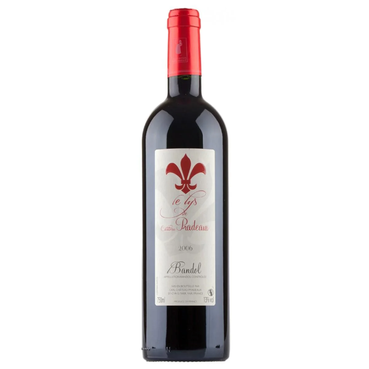 Вино Chateaux Pradeaux Le Lys de Шато Прадо Ле Лис де 2006 750 мл