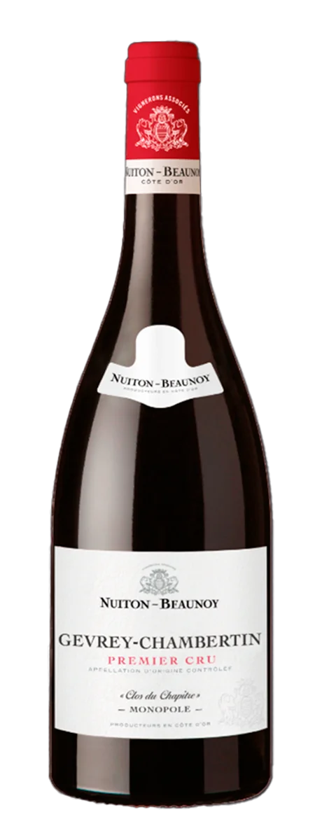 Вино Nuiton-Beaunoy Gevrey-Chambertin Premier Cru Clos du Chapitre Monopole АОС, 2020   750 мл 14%