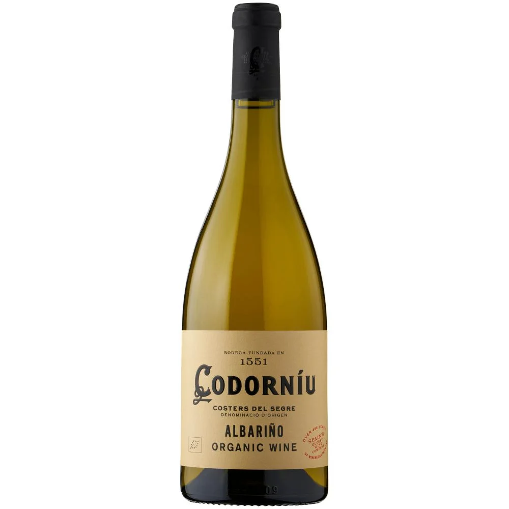 Вино Codorníu Costers del Segre Albariño Organic 2024  750 мл  12,5%