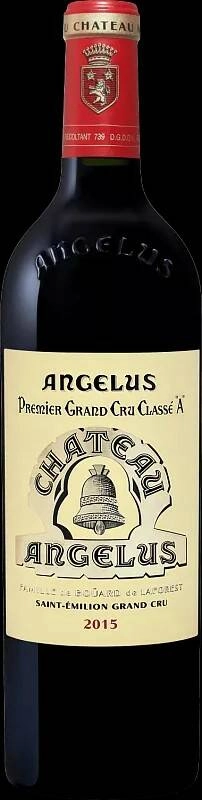 Вино Chateau Angelus Saint-Emilion Grand Cru АОС  2018 750 мл
