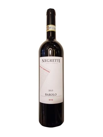 Вино Negretti Barolo  Rive  Негретти Бароло Риве  2013 750 мл