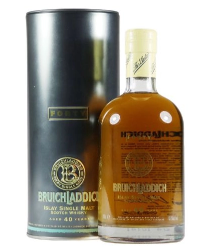 Виски Bruichladdich Forty, Бруклади Форти, 1964, Original Bottling  43,1% 70cl  bottle one of 347  сертификат дер.кор.