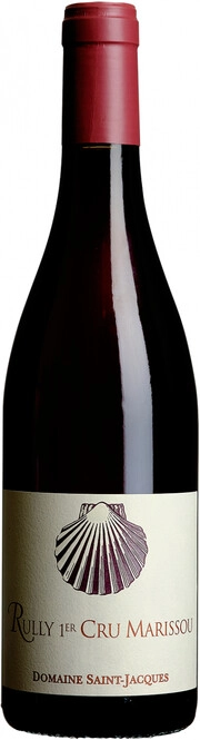 Вино Domaine Saint-Jacques Rully 1er Cru Marissou Rouge AOC  2020 750 мл  13,5%