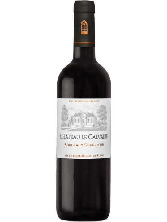 Вино Chateau le Calvaire Bordeaux Superieur AOC  2019  750 мл