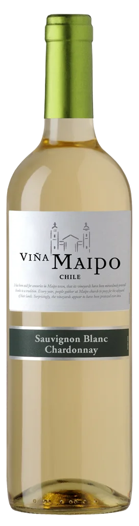 Вино Vina Maipo, Sauvignon Blanc/Chardonnay, Винья Майпо, Совиньон Блан/Шардонне, 2012, 0.75 л