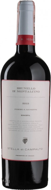 Вино Stella di Campalt Brunello di Montalcino Riserva Брунелло ди Монтальчино Ризерва 2015 750 мл
