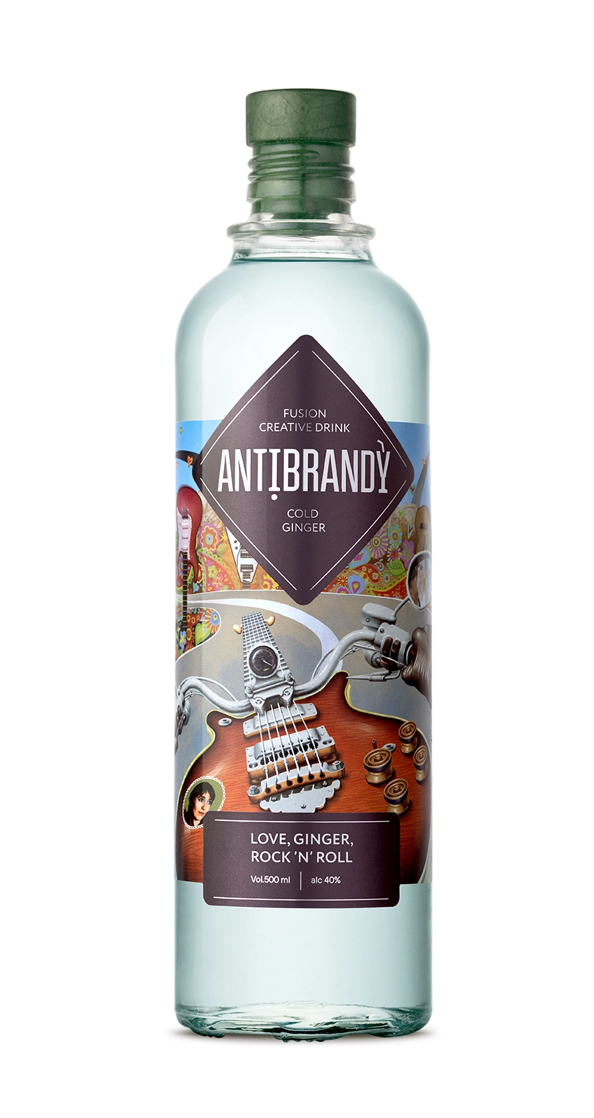 Antibrandy  Love  Ginger  Rock'n'Roll   500 мл