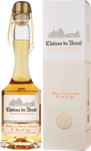 Кальвадос  Chateau du Breuil  Finition en Fûts de Sauternes 8 ans d’Age  gift box  700 мл