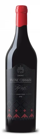 Вино ЧЕРНОМОРСКОЕ ПОБЕРЕЖЬЕ КУБАНИ. СЕМИГОРЬЕ. КАБЕРНЕ СОВИНЬОН. ПРЕМИУМ 2014 750 мл