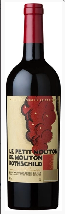 Вино Le Petit Mouton de Mouton Rothschild Pauillac AOC 2018 750 мл
