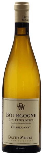 Вино Domaine Moret-Nomine Bourgogne  Les Femelottes Chardonnay    2020 750 мл  13%