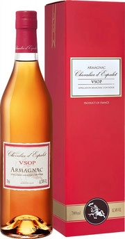 Арманьяк "Chevalier d'Espalet"  VSOP  Armagnac AOC  gift box  700 мл