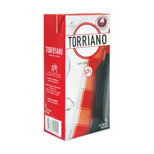 ВИНО  Torriano  red dry tetra pak  1000 мл