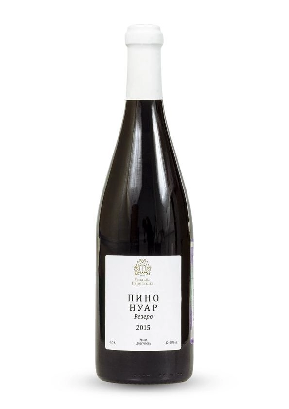 Вино Усадьба Перовских Пино Нуар Резерв 2018 750 мл