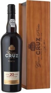 Портвейн  Porto Gran Cruz 20 Years Old in wooden box Порто Гран Круз 20 лет в деревянной коробке 750 мл