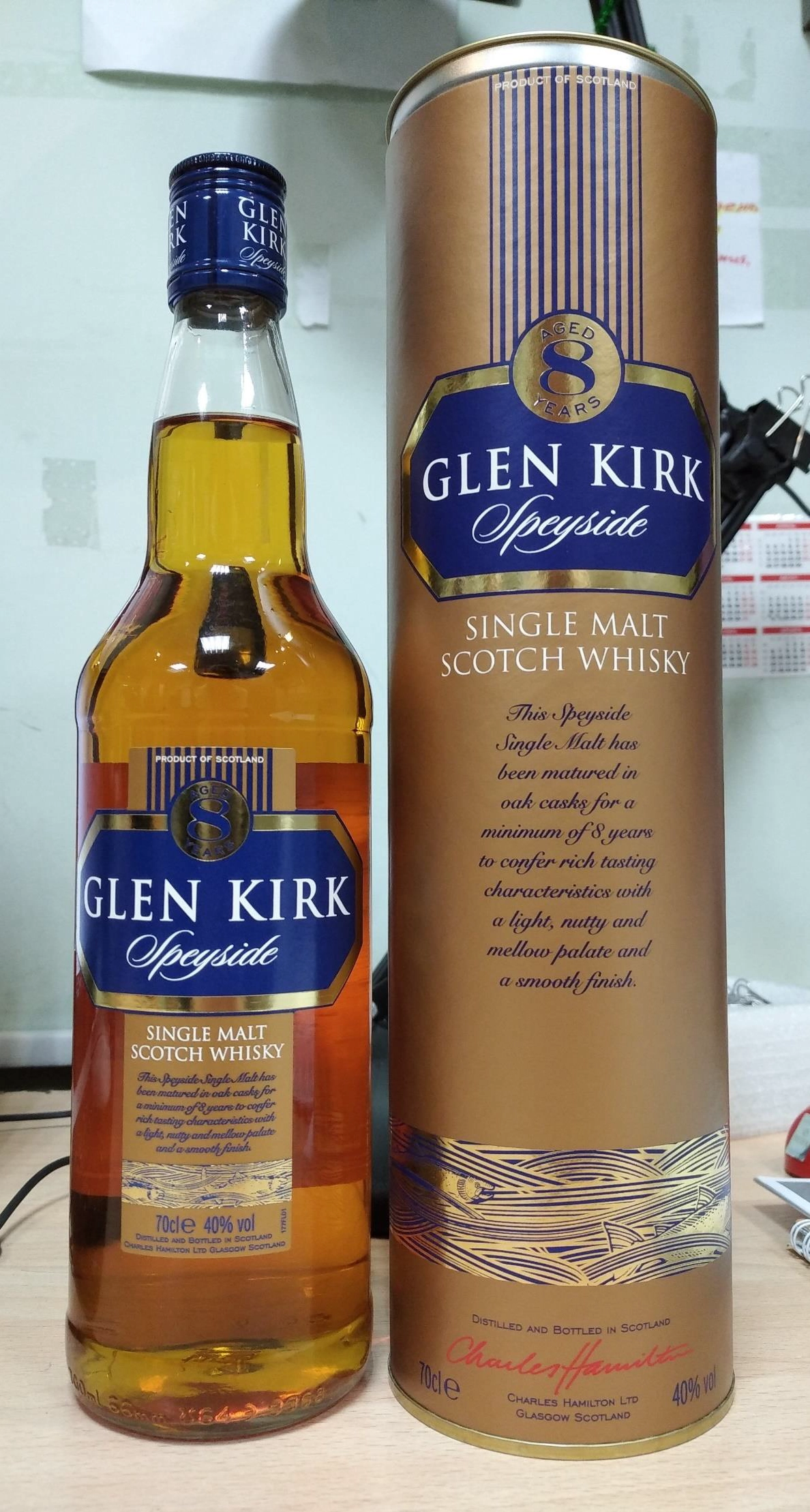 Виски Angus Dundee GLEN KIRK Speyside 8 Aged Years   700 мл